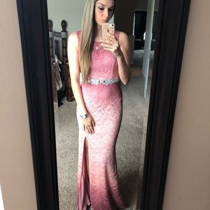 Prom dress! Beautiful Pink Ombré evening gown!!!